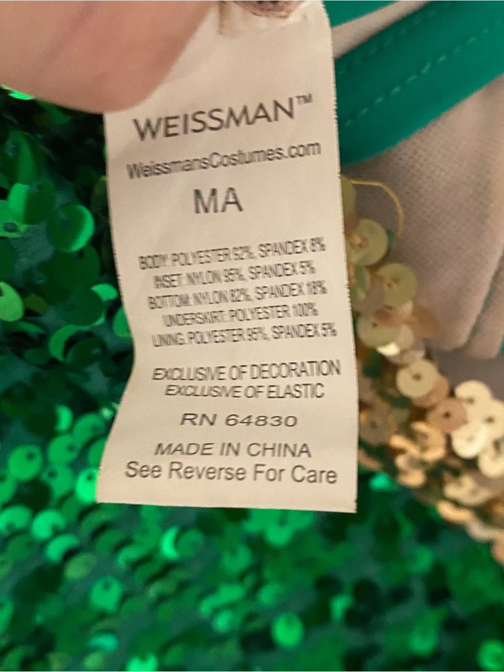 Weissman Go Into Your Dance 10321 MA